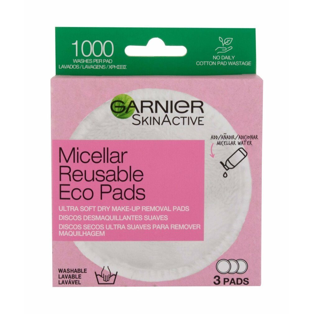 GARNIER Make-up-Entferner Active Ultra Soft Dry Make up Entfernungspads