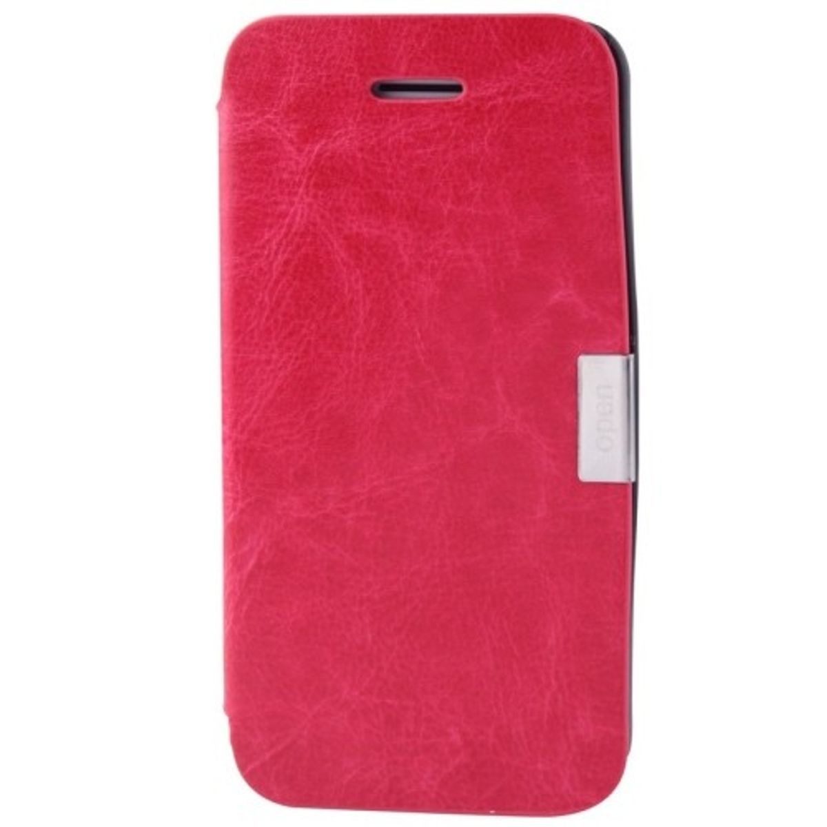 König Design Handyhülle Apple iPhone 5c, Apple iPhone 5c Handyhülle Backcover Rosa