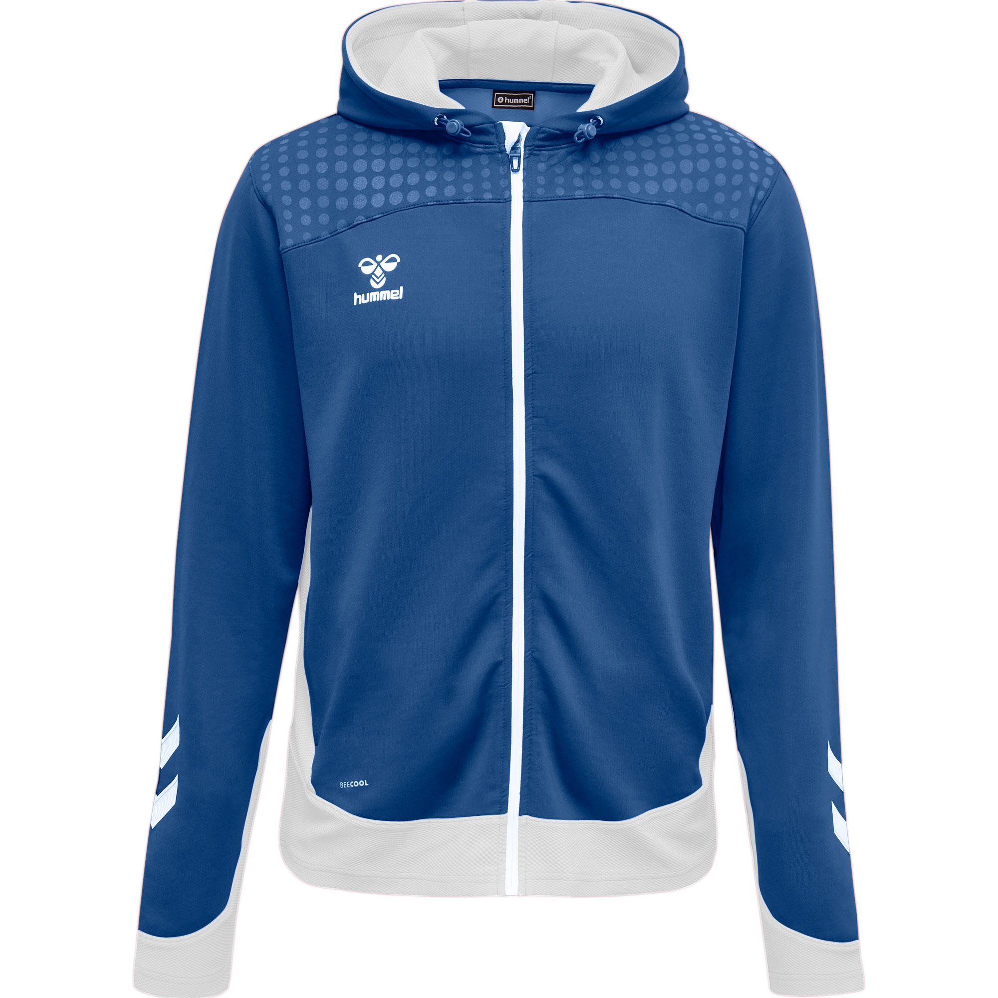 hummel Trainingsjacke Hummel Kinder Kapuzenjacke Lead Zip Poly Hoodie 207412