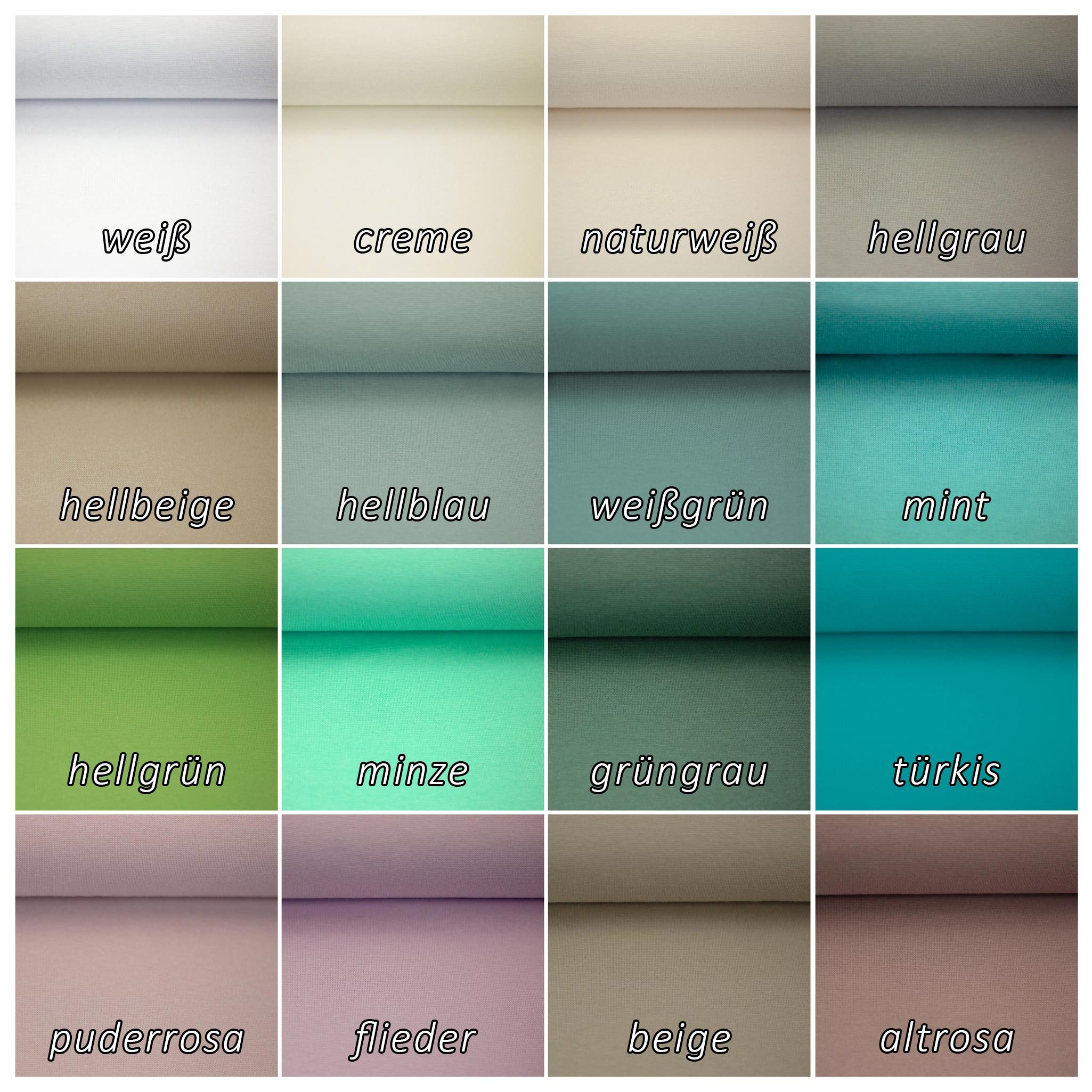 maDDma Stoff Bündchenstoff Schlauchware 50(100)cm extrabreit ab 25cm Jersey, olivgrün