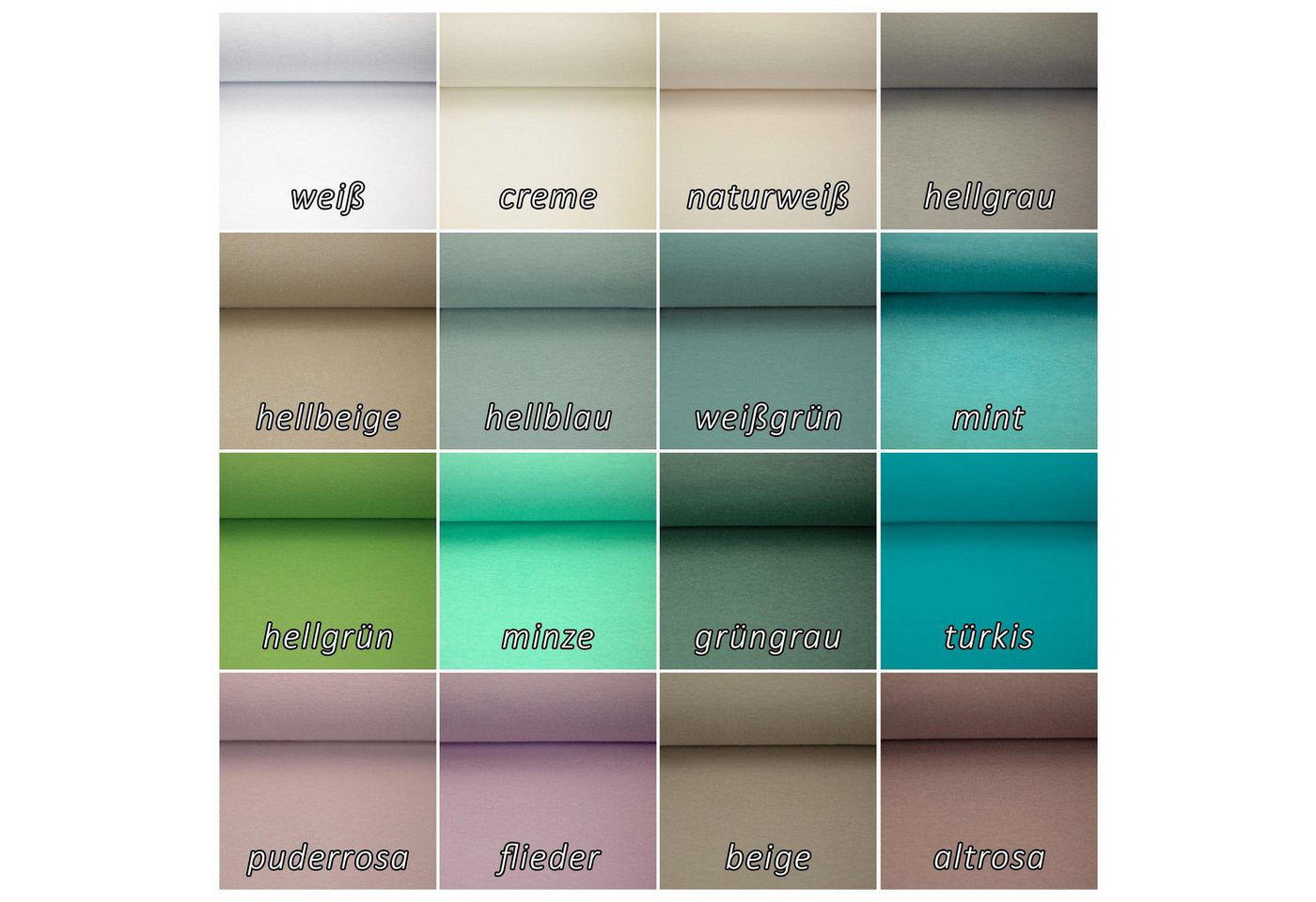 Thumbnail - maDDma Stoff Bündchenstoff Schlauchware 50(100)cm extrabreit ab 25cm Jersey, hellgrau