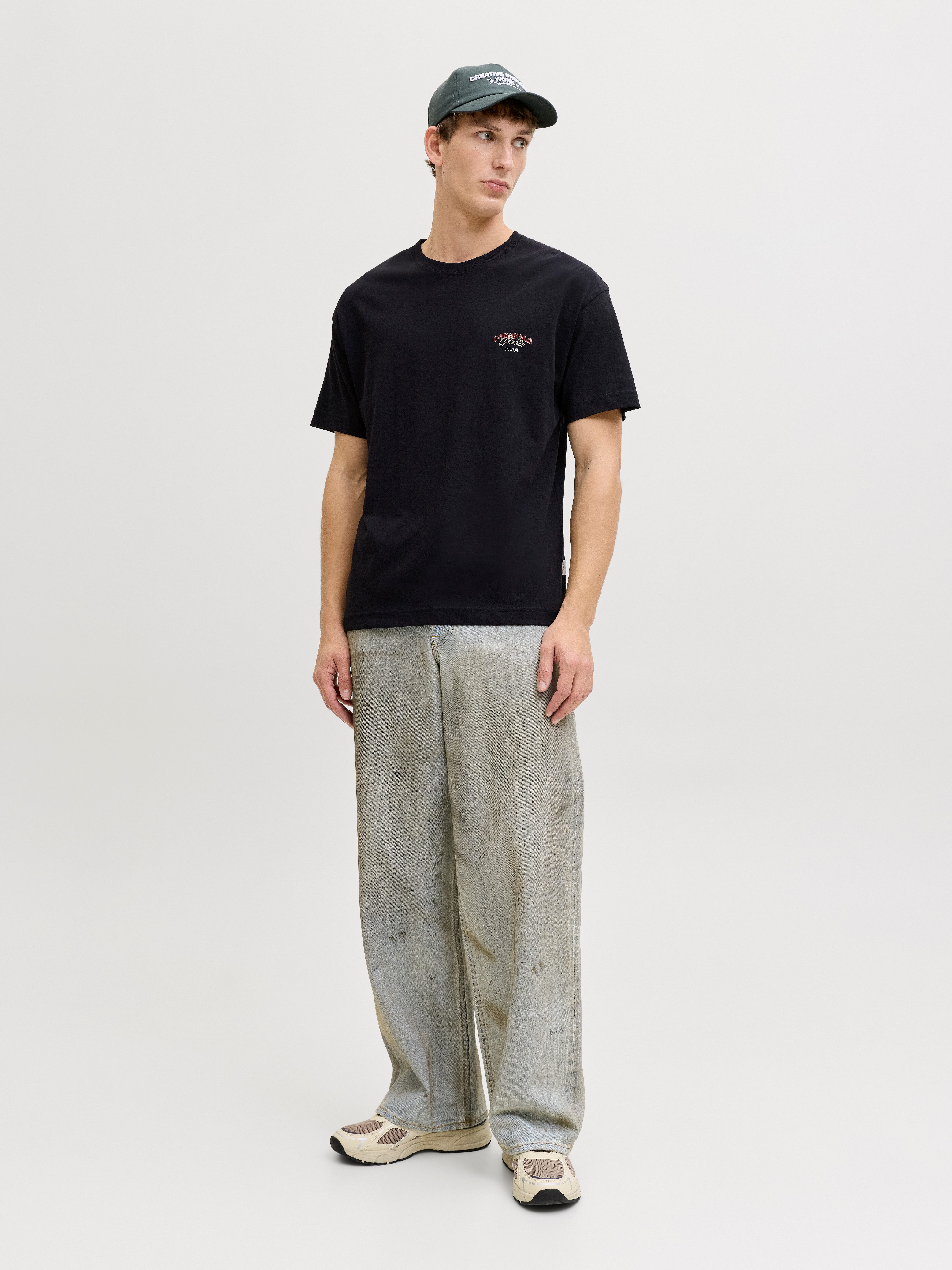 Jack & Jones T-Shirt JORUPSTATE GRAPHIC BACK TEE SS CN – Bild 5 von 5