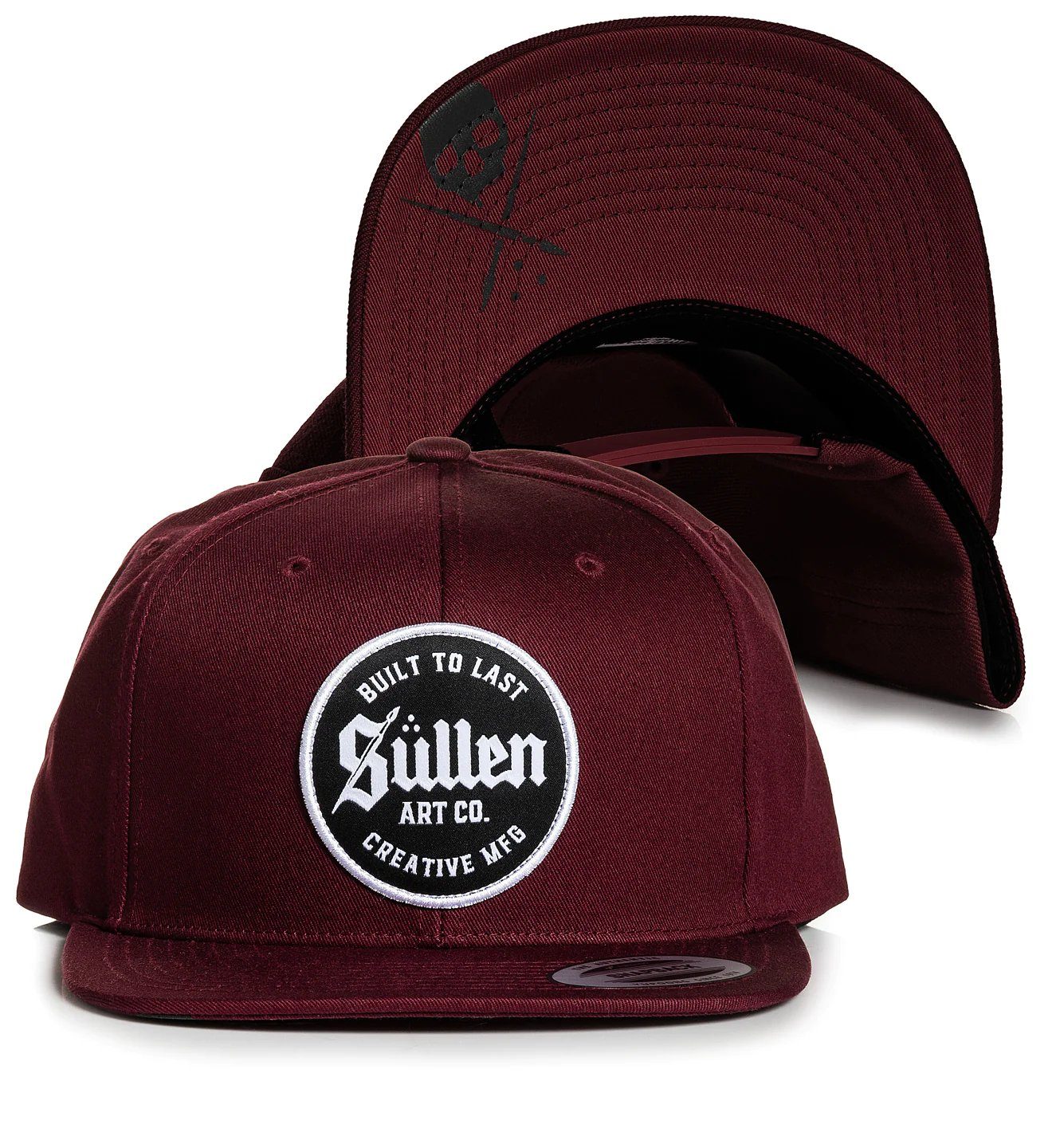 Sullen Clothing Baseball Cap Industry Burgunder