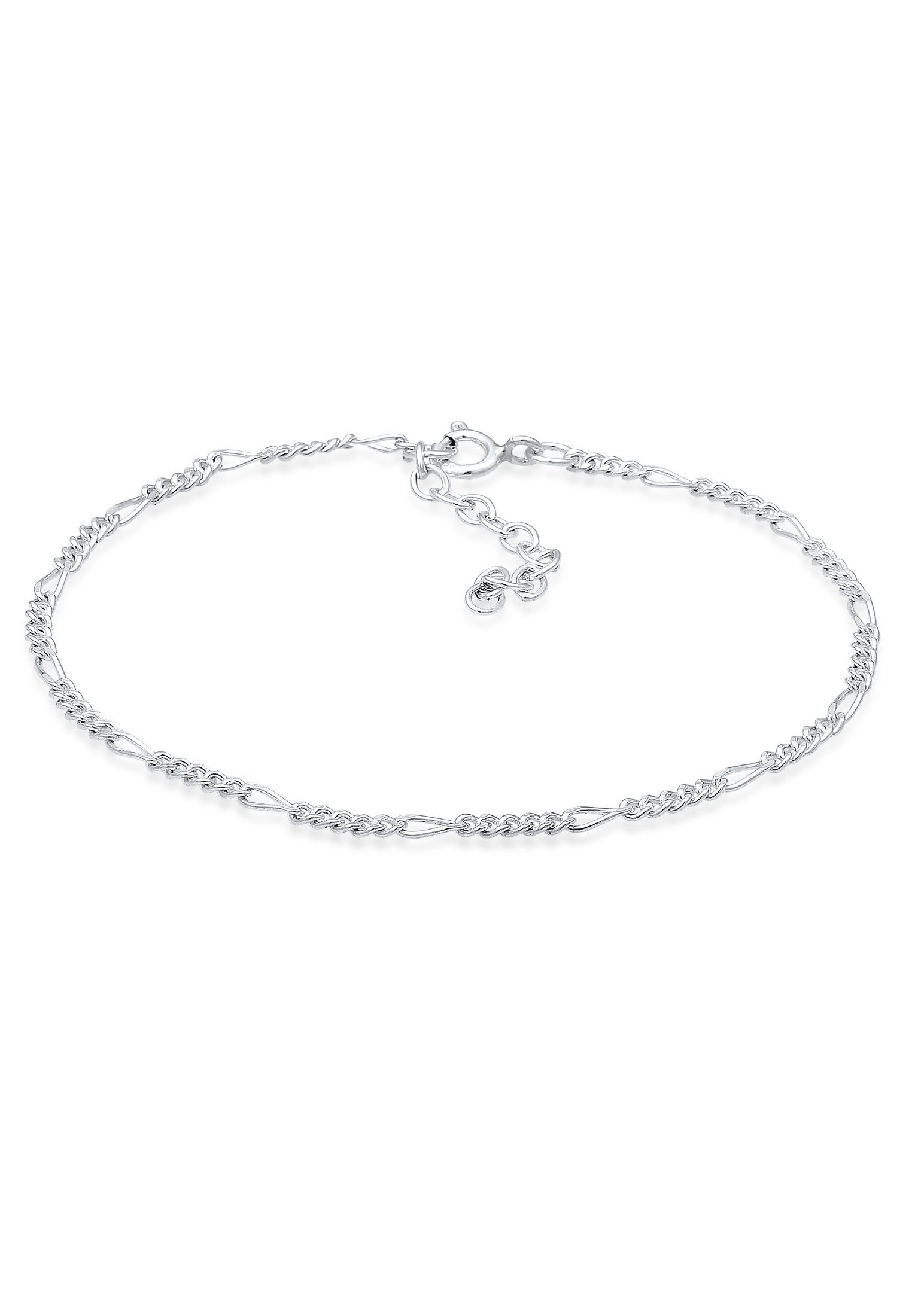 Elli Gliederarmband Armband Figaro Panzer Basic 925er Silber