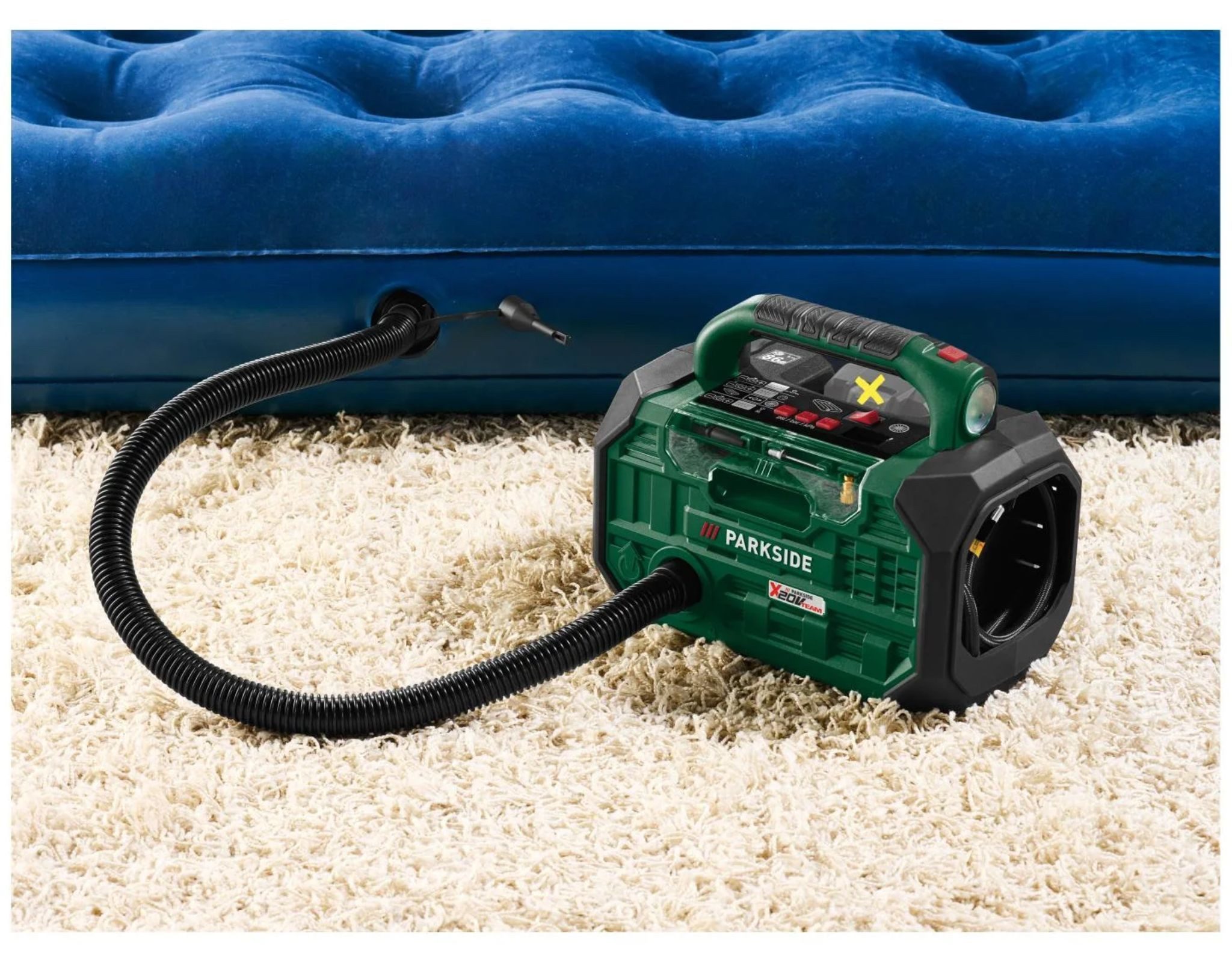 Parkside Kompressor Parkside Akku-Kompressor & Luftpumpe PKA-20-Li D3 ohne günstig online kaufen