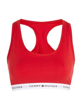 Tommy Hilfiger Underwear Sport-Bustier mit TH-Schriftzügen auf dem Unterbrustband