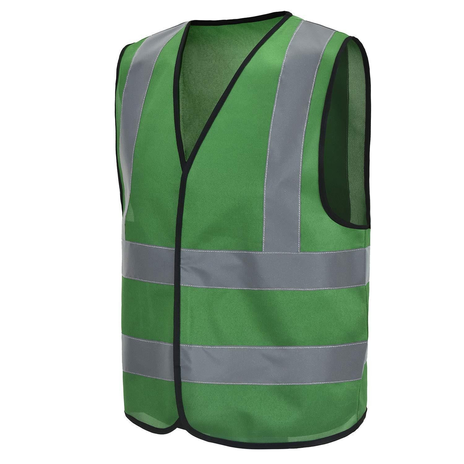 LuxusKollektion Warnweste Sicherheitsweste Grün 6XL-8XL