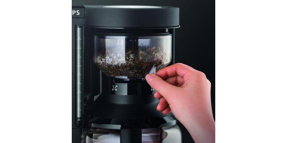 8508, DuothekPlus Kombiautomate Krups Zubereitung Kaffee Filterkaffeemaschine Tee und KM Duothek: schwarz mit