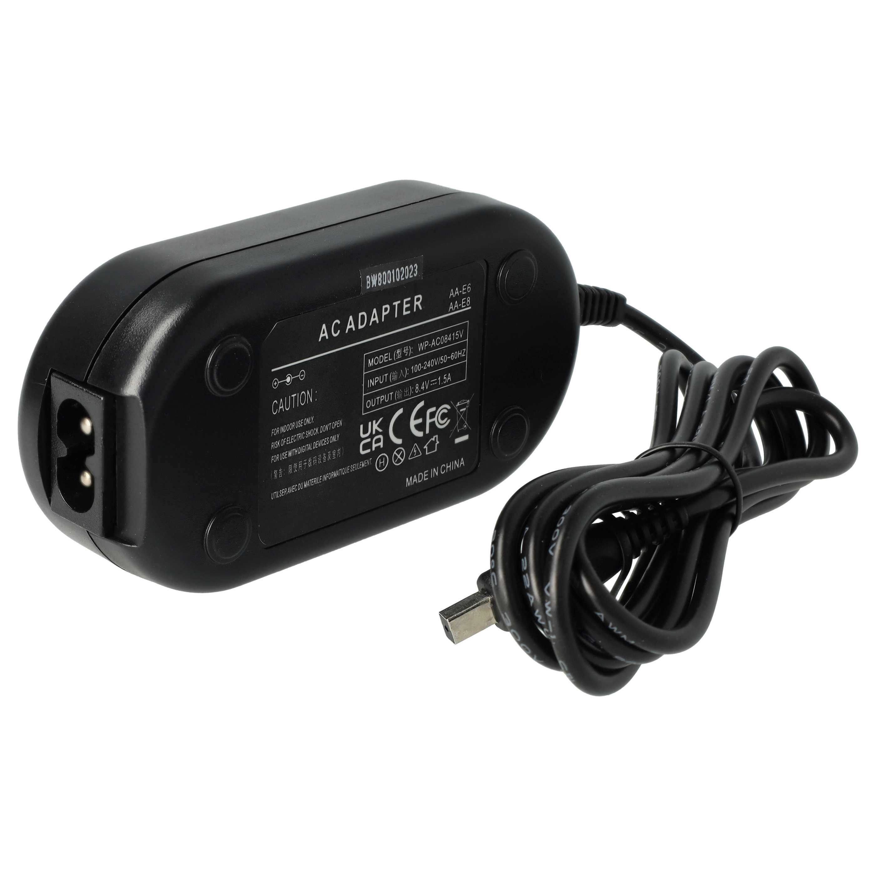 vhbw Netzteil passend für Samsung VP-D250i, VP-D230i, VP-D21I, VP-D20I, Netzteil