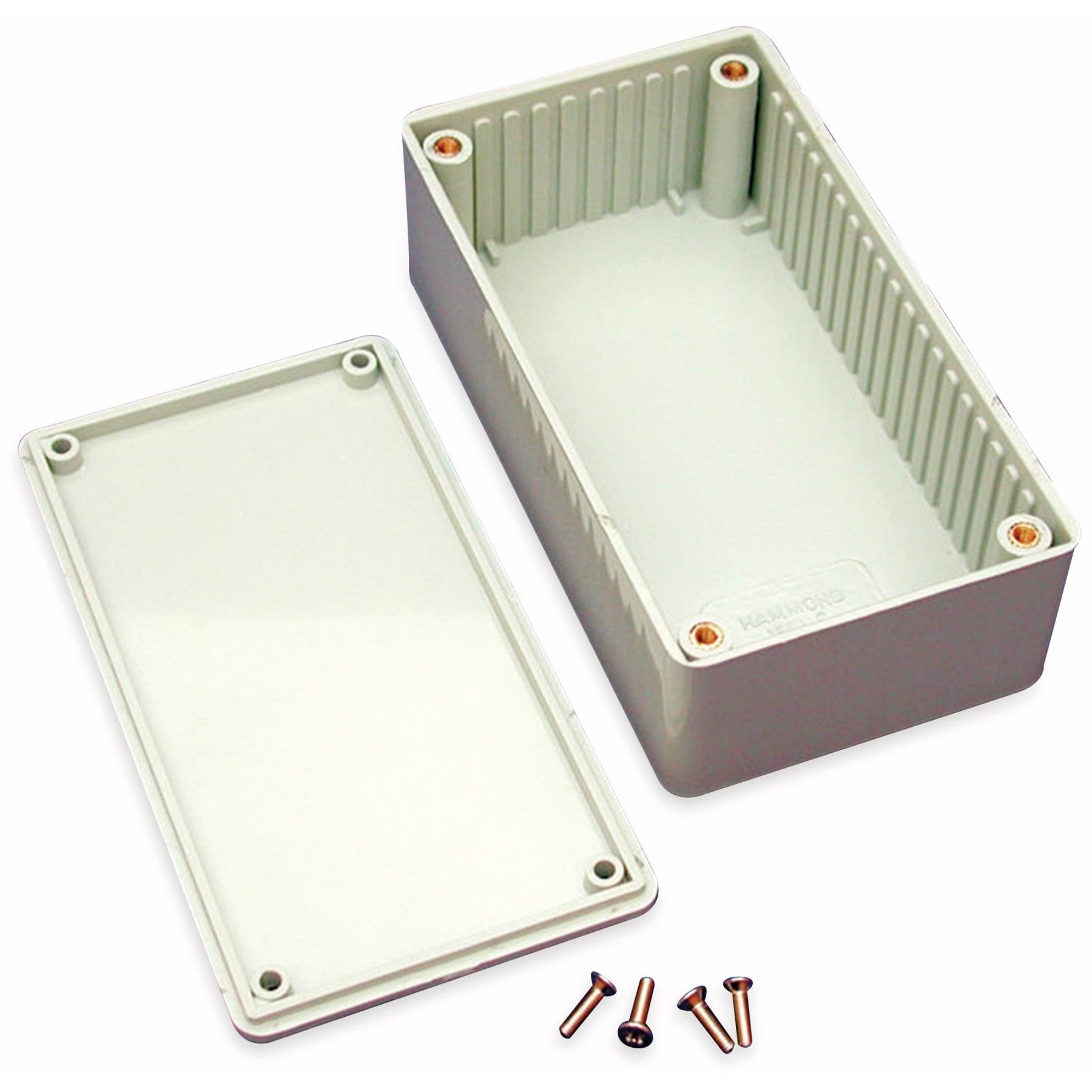 Hammond Montagerückgehäuse HAMMOND Mehrzweck-Gehäuse, 1591CGY, 120x65x40 mm