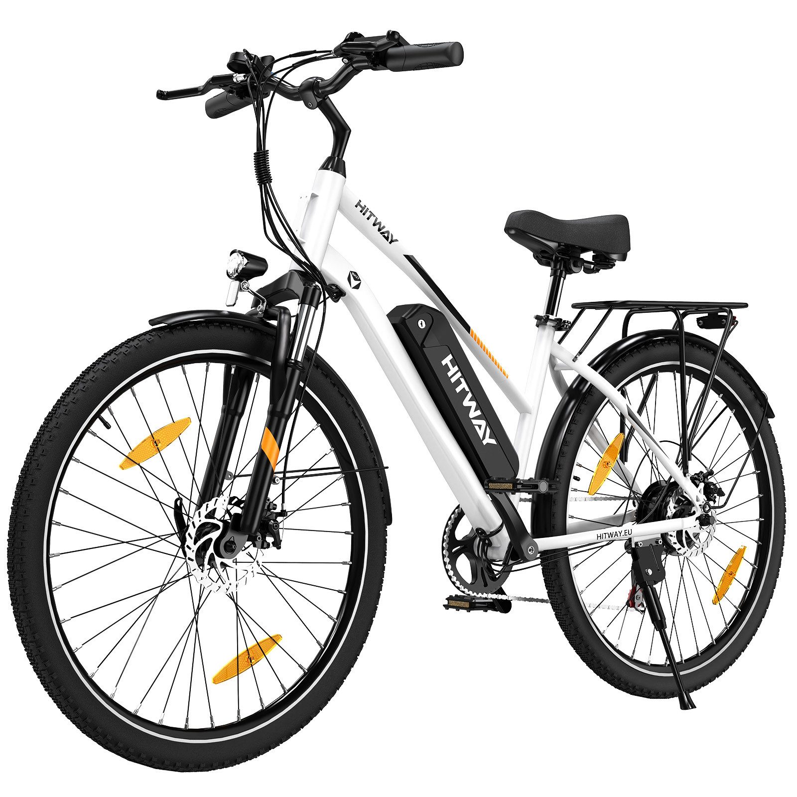 E-Bike Pedelec 28 Zoll Elektrofahrrad für Damen Herren bis 35-100km 12Ah/13Ah Akku