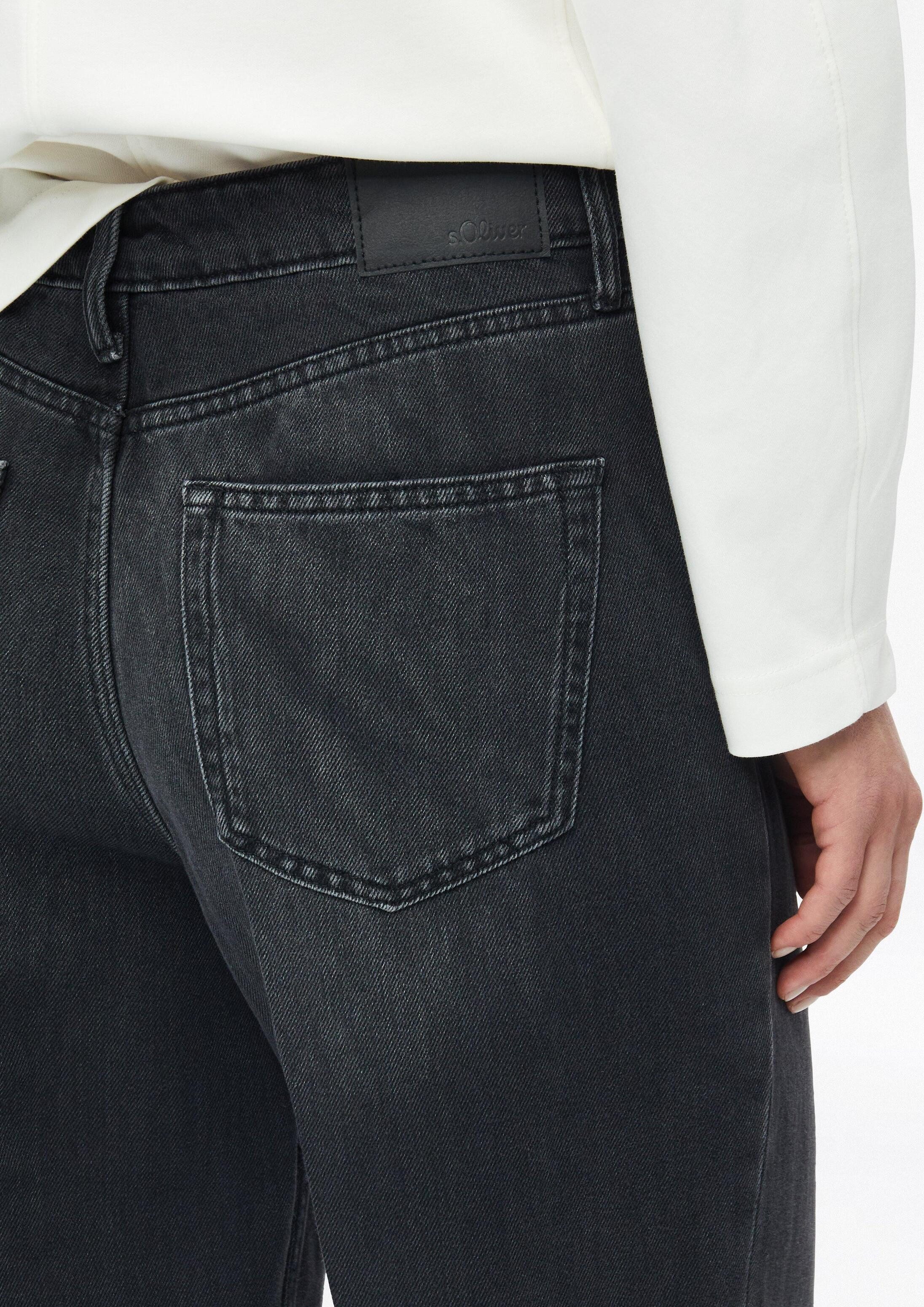 s.Oliver Weite Jeans Jeans-Hose SURI Jeans Suri / Regular Fit / High Rise / Wide Leg – Bild 4 von 5