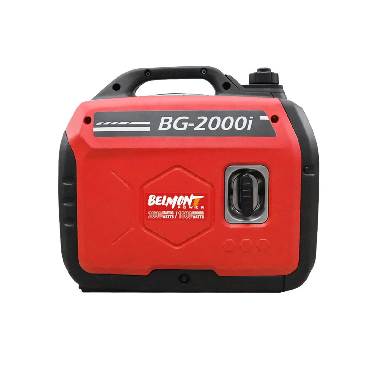 BELMONT Stromgenerator BG2000i, 1,8kW, Inverter, Silent, blau, 62dB leiser 4-Takt-Motor(max 2,0 kW)