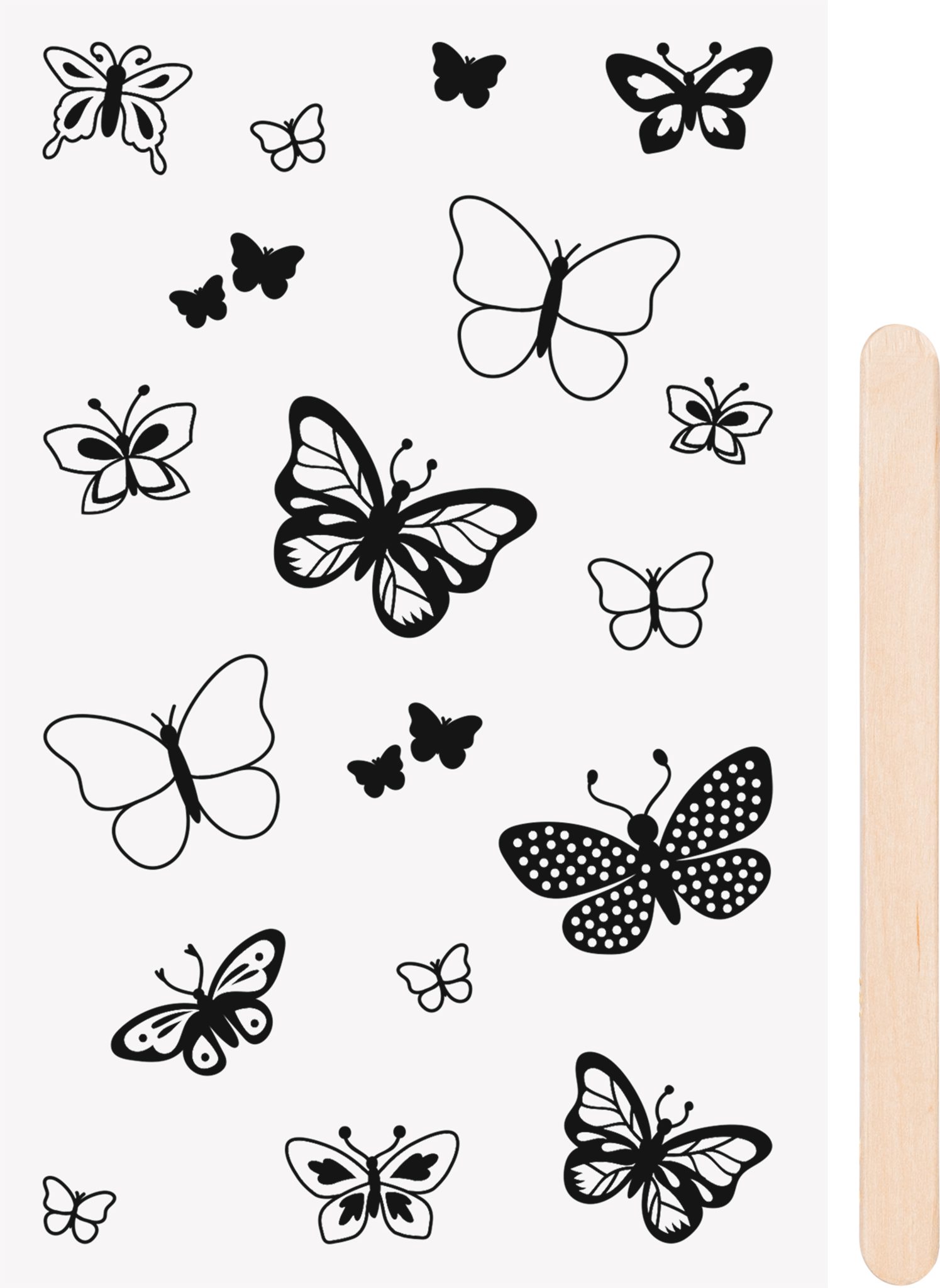 Heyda Sticker Heyda 203780956 RubSticker Schmett sw