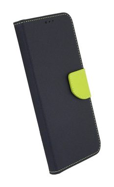 cofi1453 Handyhülle Hülle "Fancy" für XIAOMI POCO M4 PRO 5G Blau-Grün 6,6 Zoll, Kunstleder Schutzhülle Handy Wallet Case Cover mit Kartenfächern, Standfunktion