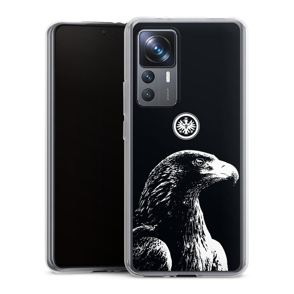 DeinDesign Handyhülle Eintracht Frankfurt Offizielles Lizenzprodukt Attila SGE Attila, Xiaomi 12T 5G Silikon Hülle Bumper Case Handy Schutzhülle