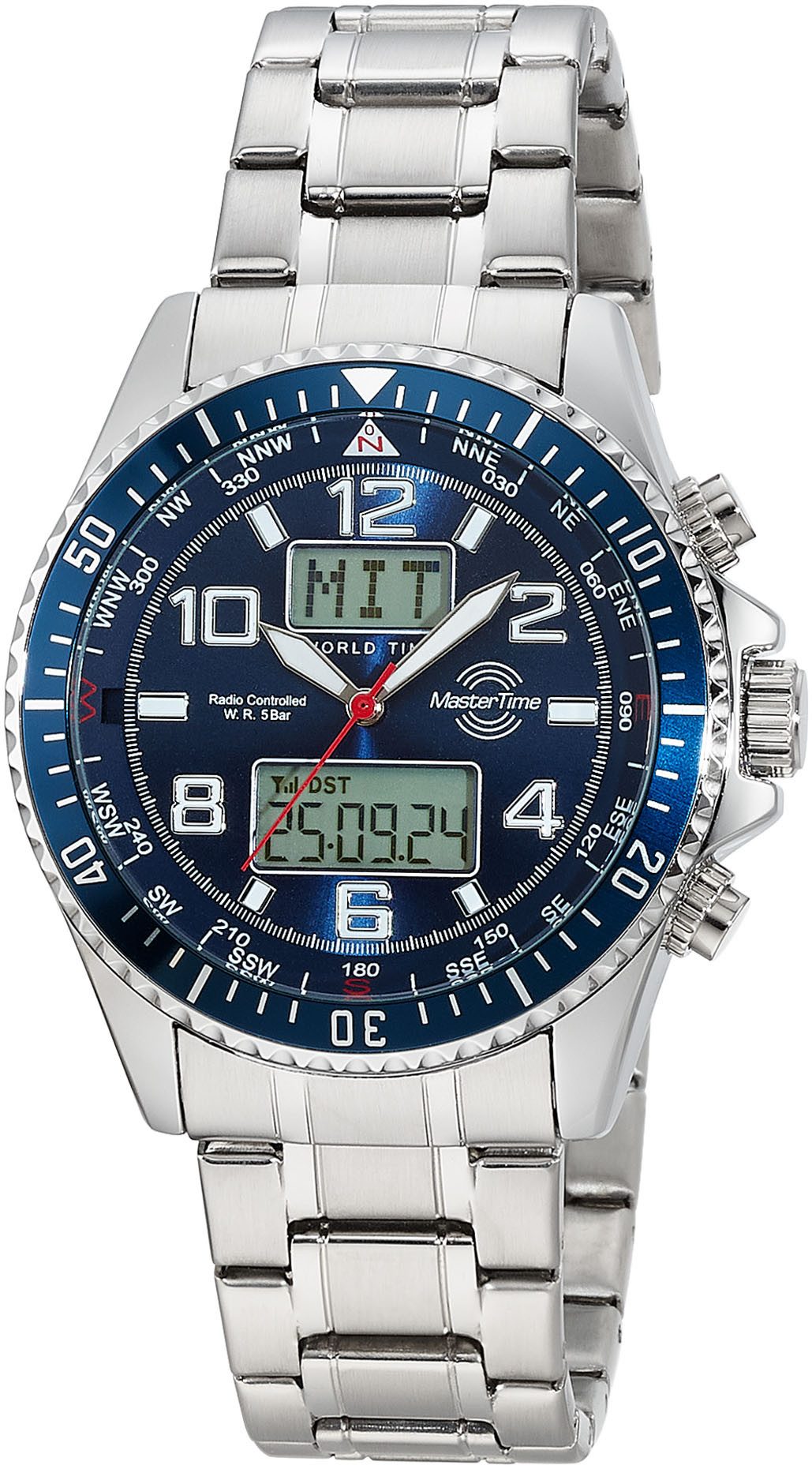 MASTER TIME Funkchronograph Super Power MTGA-10922-32M, (Set, 2-tlg., mit W günstig online kaufen