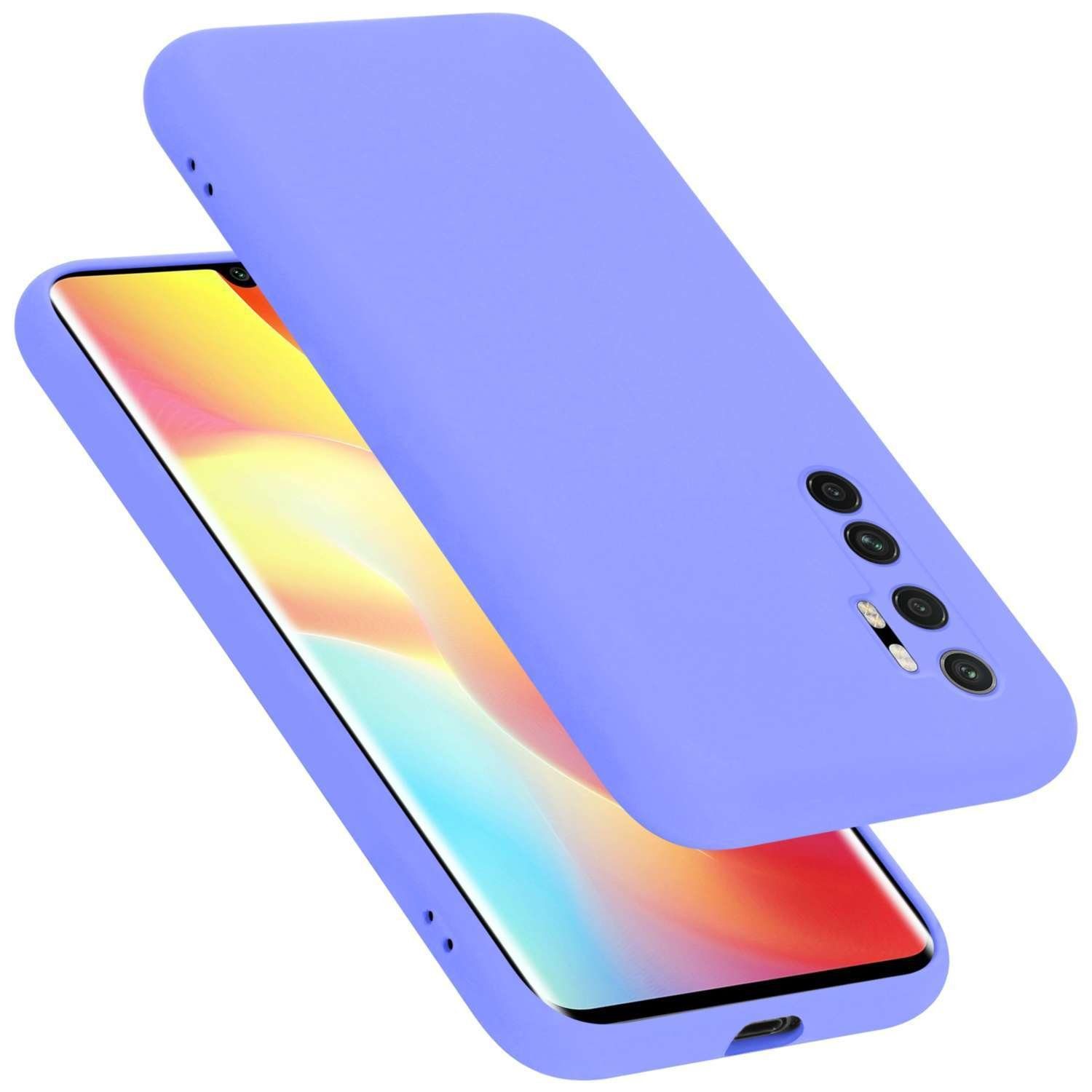 Cadorabo Handyhülle für Xiaomi Mi NOTE 10 LITE Hülle Xiaomi Mi NOTE 10 LITE, Flexible Hülle TPU Silikon Schutzhülle Back Cover Case