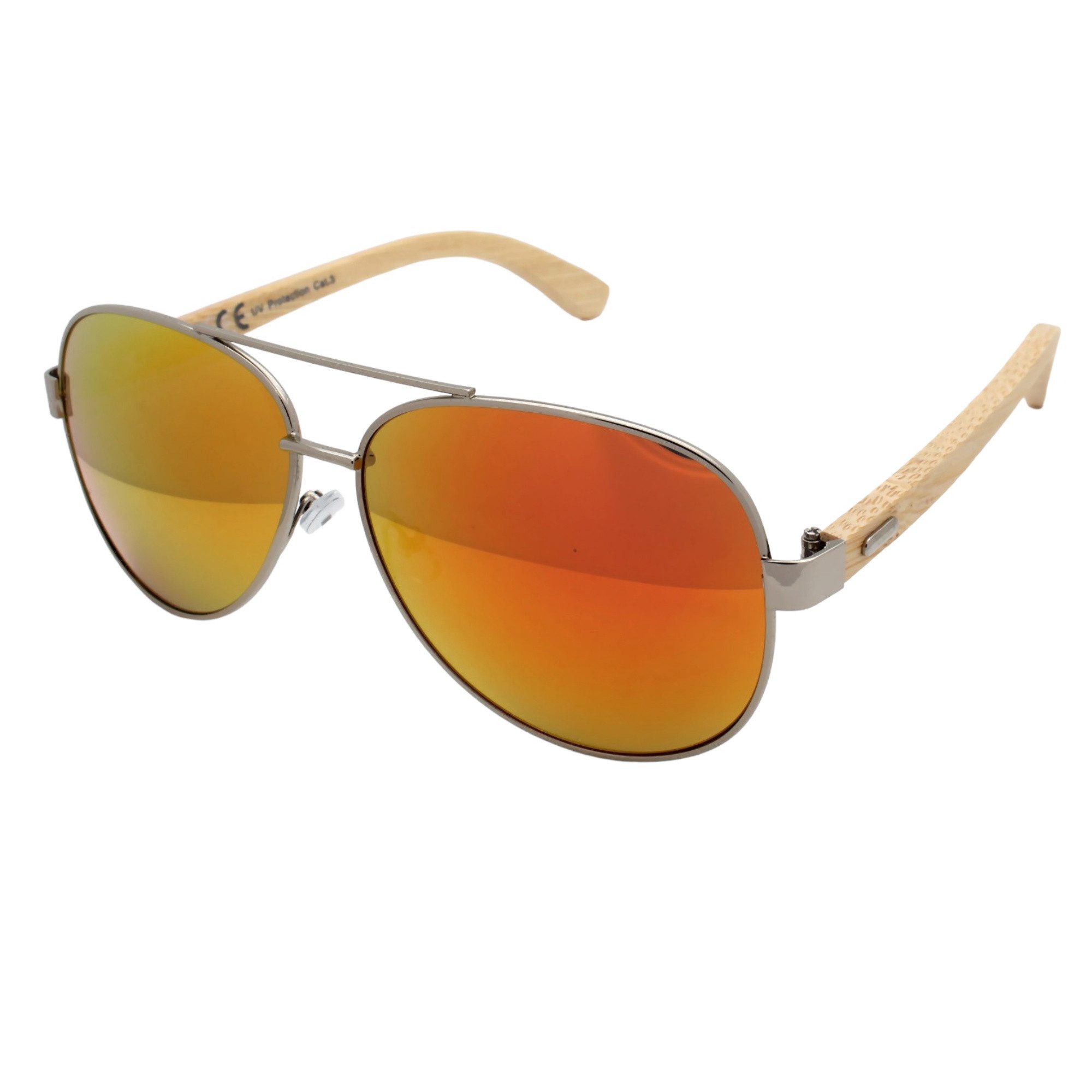 LUXXADA Sonnenbrille (Piloten Sonnenbrille Polarisiert Verspiegelt Blau ode günstig online kaufen