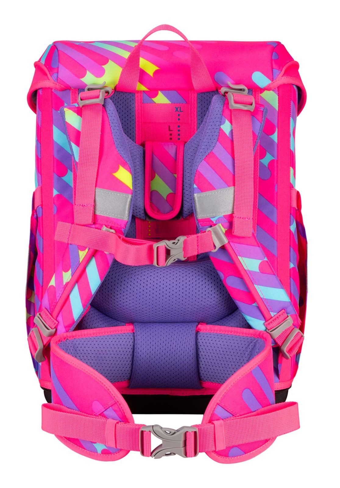 DerDieDas® Schulranzen Exklusiv Neon Schulranzenset 5-teilig (Set, 5-tlg) – Bild 3 von 5