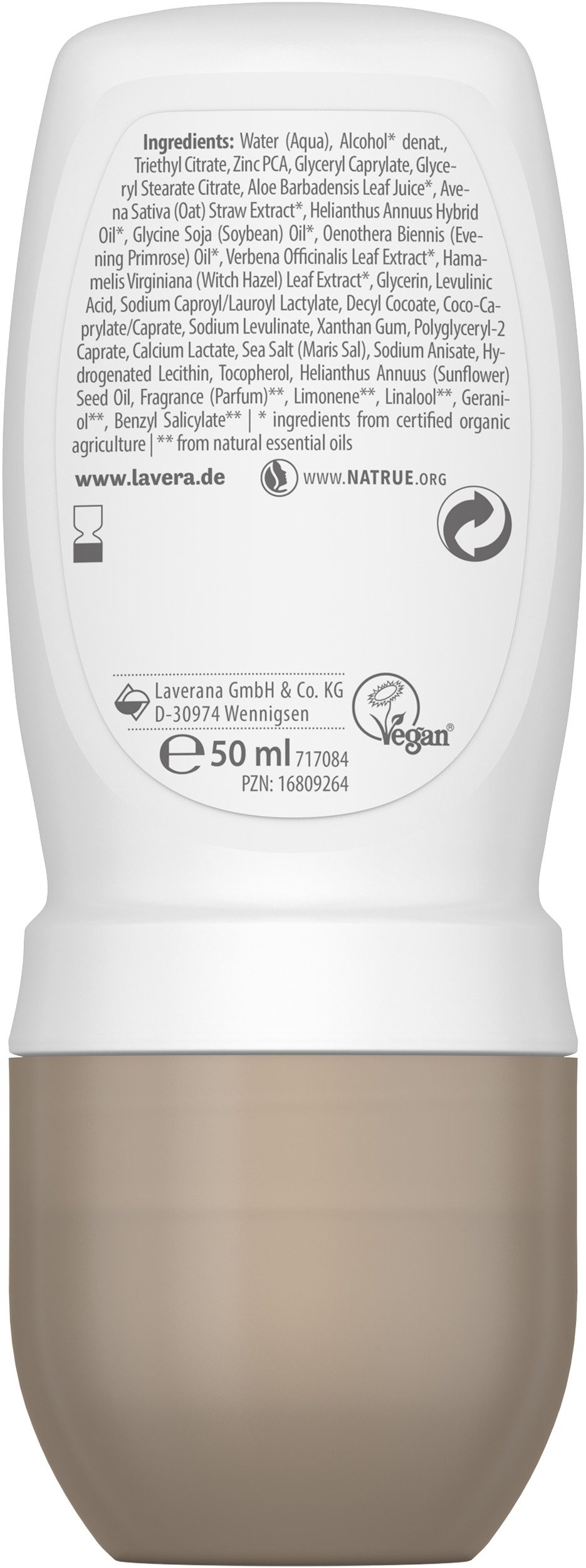 lavera Deo-Roller Deo Roll-on NATURAL & MILD