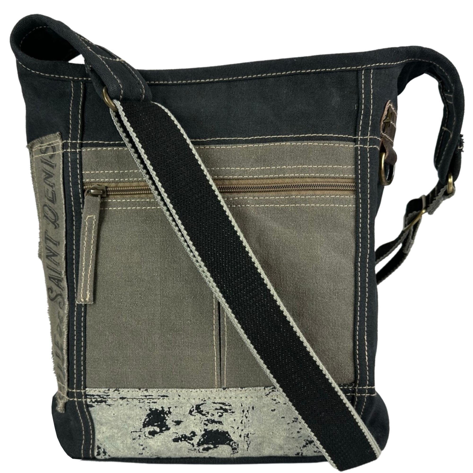Umhängetasche Sunsa Canvas Umhängetasche. Vintage Stil Crossbody Hobo Tasche.