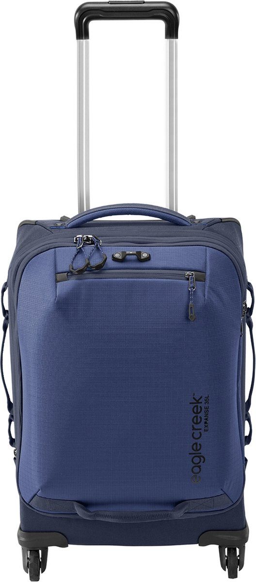 Eagle Creek Trolley Expanse International 4-Wheel Carry-On 35 L Pilot Blue, 4 Rollen