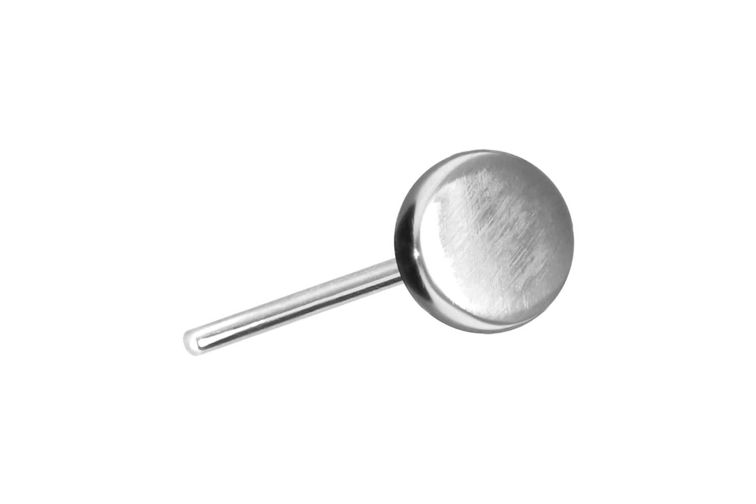 Piercing-Set 14 Karat Gold Aufsatz mit Titan Push Pin DISC