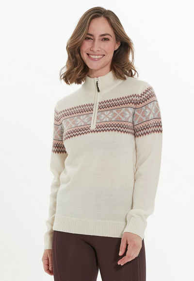 WHISTLER Strickpullover Flash mit tollem Norweger-Muster