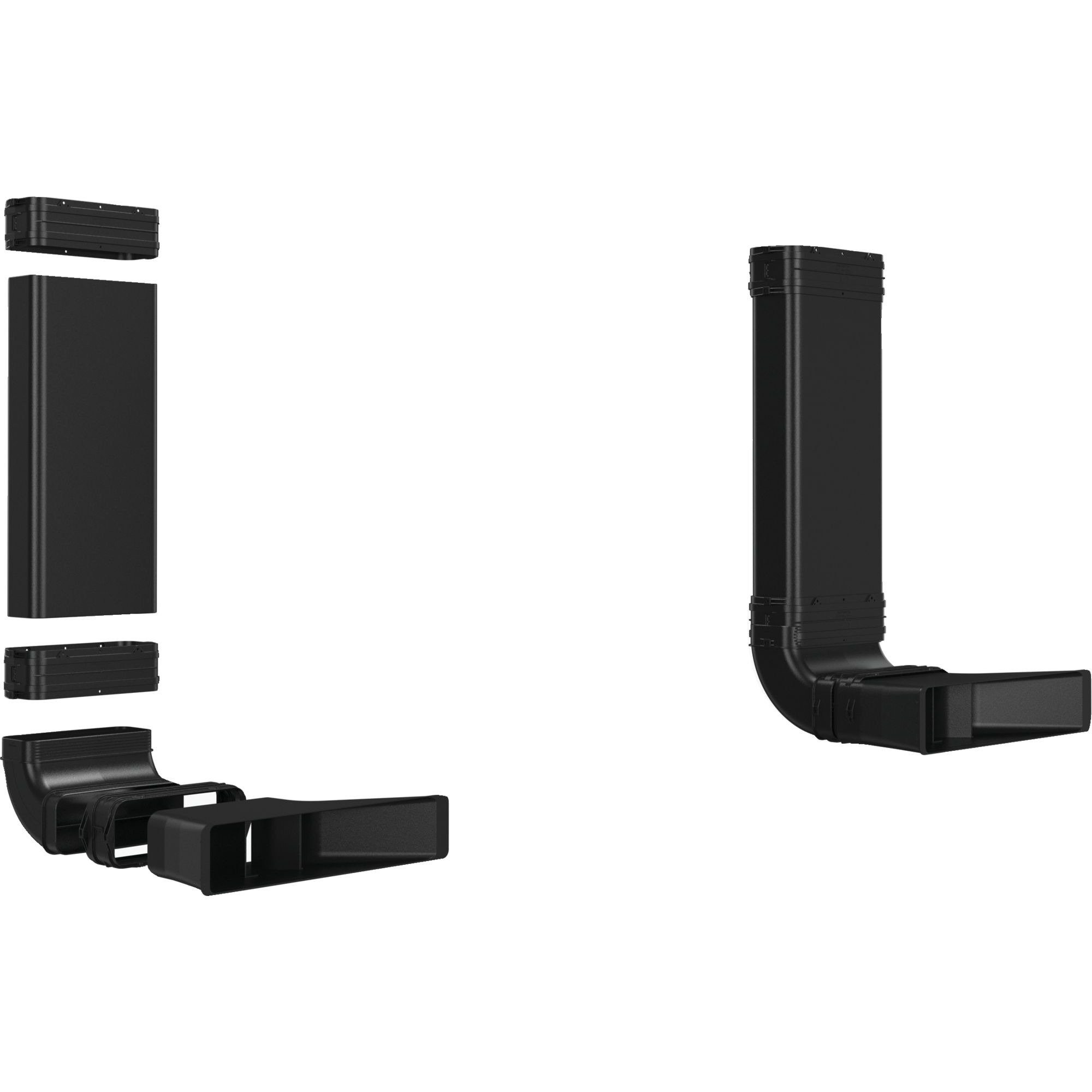 BOSCH Montagezubehör Dunstabzugshaube Bosch Home 1x L-Bogen HEZ9VDKR2, für Umluft-Set