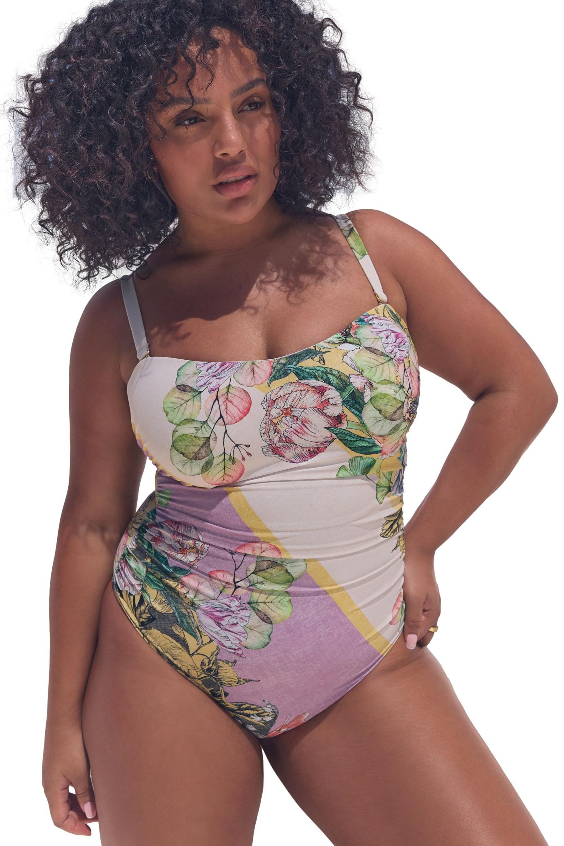 Next Badeanzug Bauchweg-Badeanzug ohne Träger DD+ (1-St) günstig online kaufen