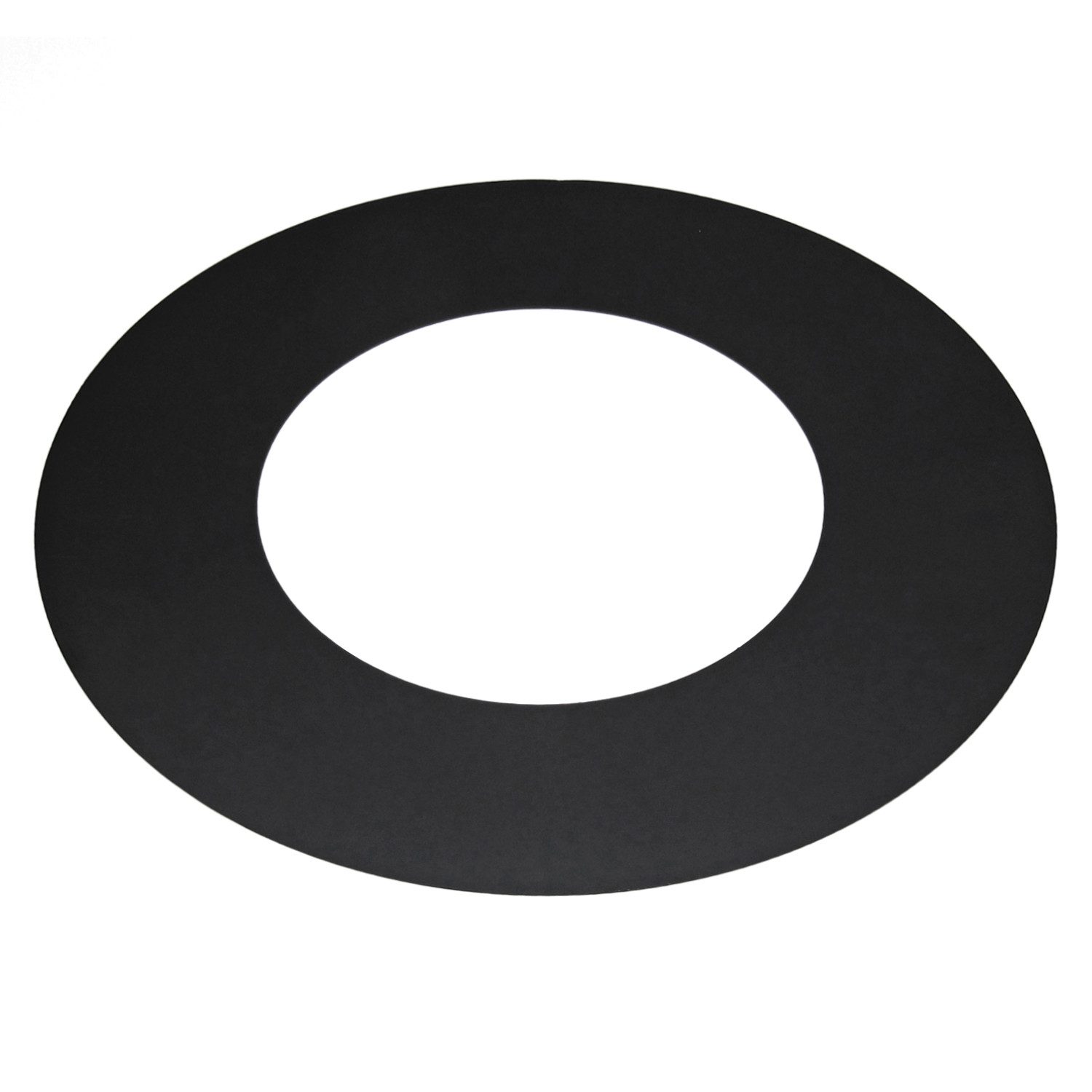 Raik Ofenrohr Raik Rauchrohr Ofenrohr 250mm - Wandrosette schwarz, Rosette günstig online kaufen