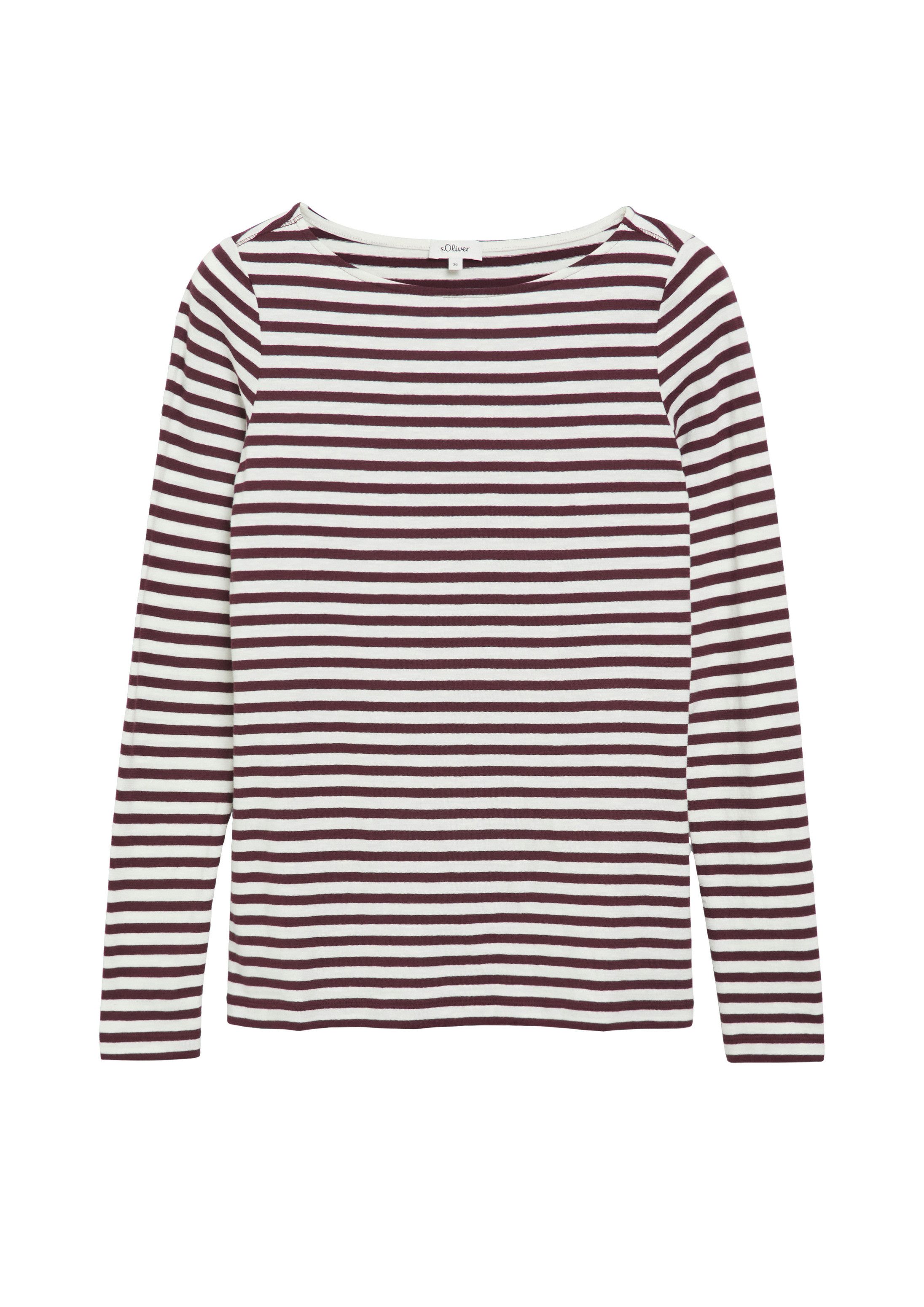 s.Oliver Langarmshirt T-Shirt T-Shirt
