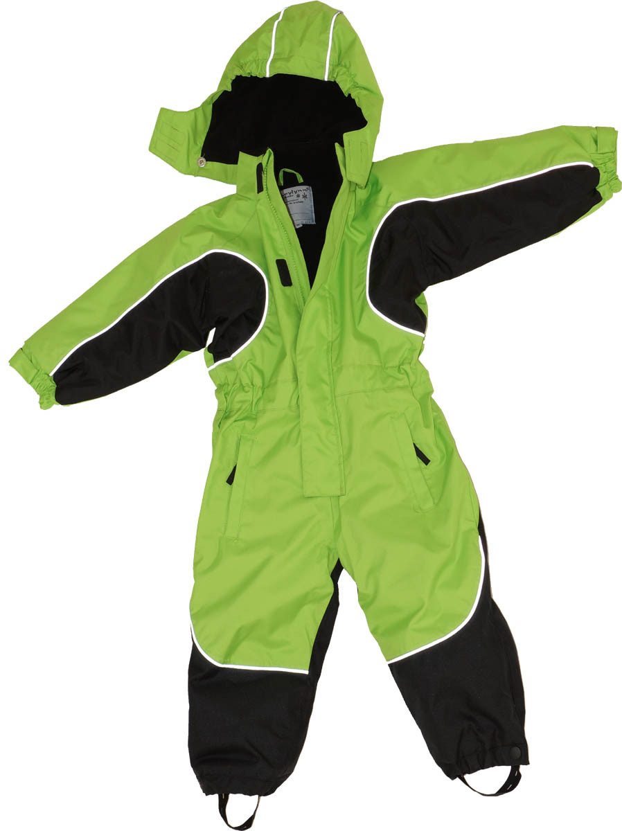Maylynn Schneeoverall Schneeanzug Skianzug Grün Kinder kuschelig und wasserdicht 10.000mm