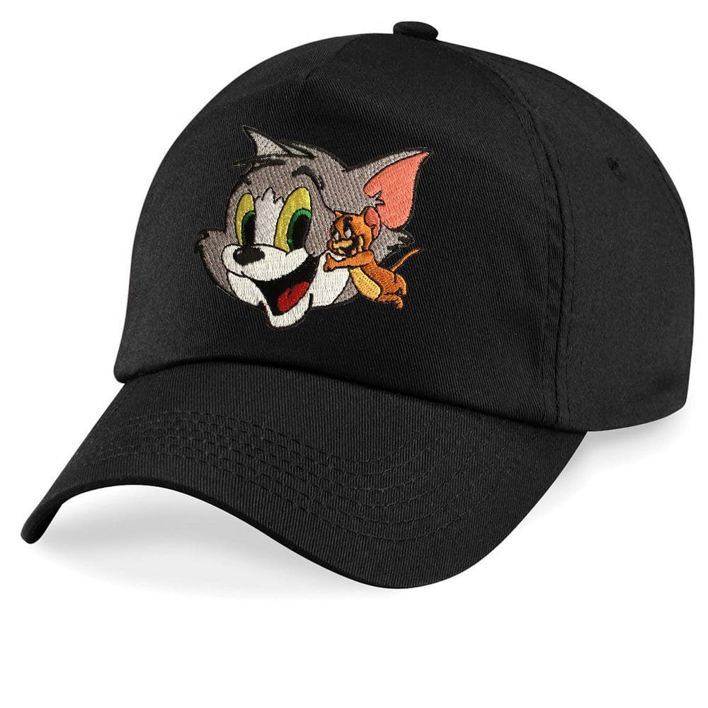 Baseball Cap Kinder Tom Jerry Stick Patch Katze Maus Cartoon