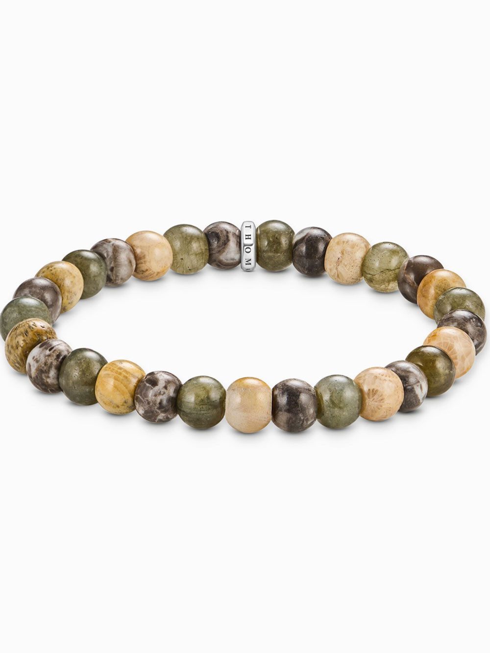 THOMAS SABO Armband Thomas Sabo A2196-353-7-L19 Unisex Armband Labradorit und Crocodile Ja