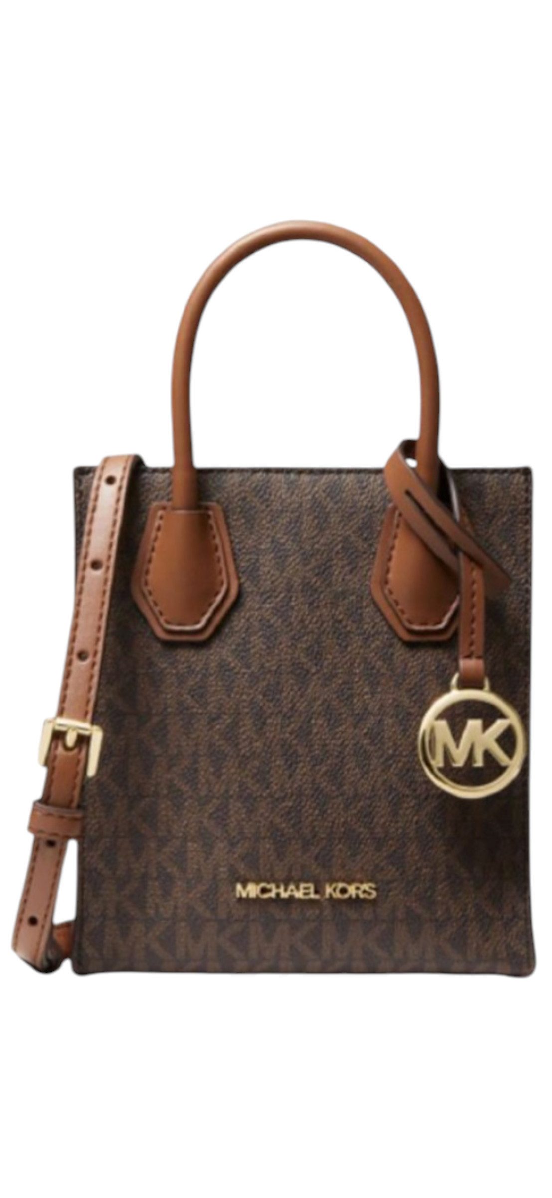 MICHAEL KORS Handtasche Michael Kors Mercer Extra Small Crossbody Tasche Braun