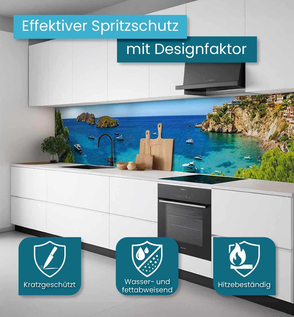 MyMaxxi Küchenrückwand Küchenrückwand selbstklebend Landschaft Lagune Meer günstig online kaufen