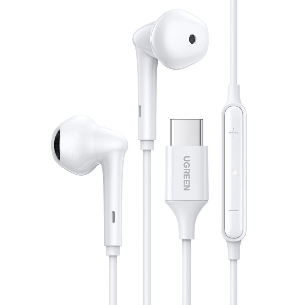 In-Ear Kopfhörer für iPhone HiFi-Audio Stereo Kopfhörer Ohrhörer mit Mikrofon und Lautstärkeregler Stereo Bass Kompatibel mit iPhone 12 Pro Max/12 Pro/13/12 Mini/11/X/XS/XS Max/XR/SE/8 Plus/7 Weiß 