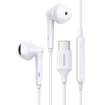 UGREEN »In-Ear USB Typ C Kopfhörer mit Fernbedienung und Mikrofon USB-C weiß« In-Ear-Kopfhörer