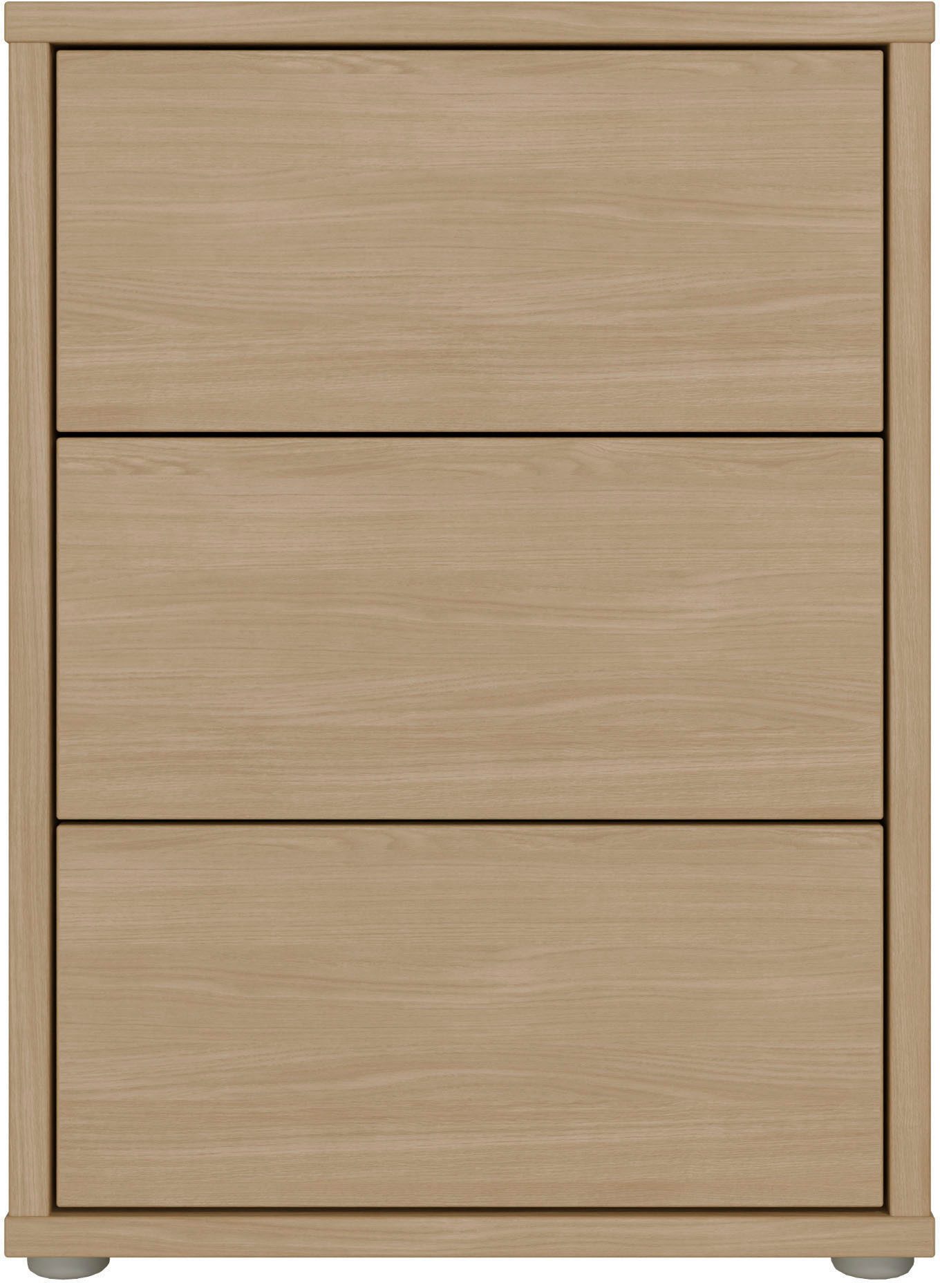 FORTE Nachtkommode Alice Springs, Schubkästen mit Vollauszug, Push to Open