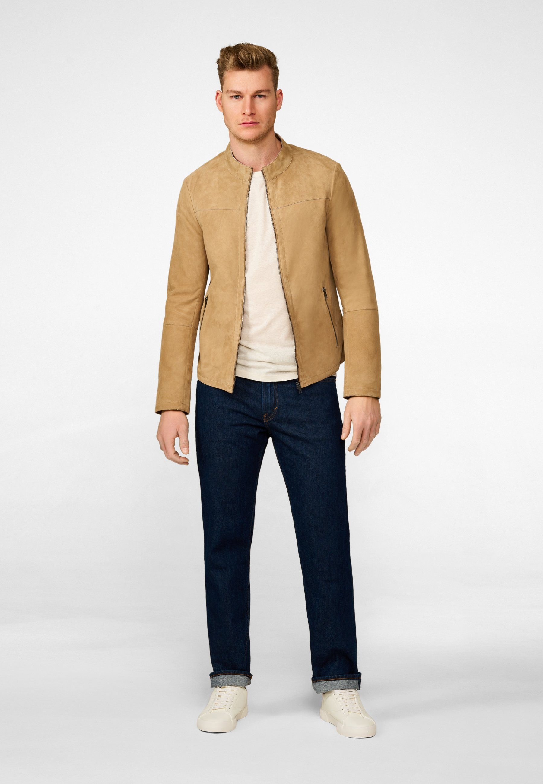 RICANO Lederjacke Tomaso Zeitlose Lederjacke mit günstig online kaufen