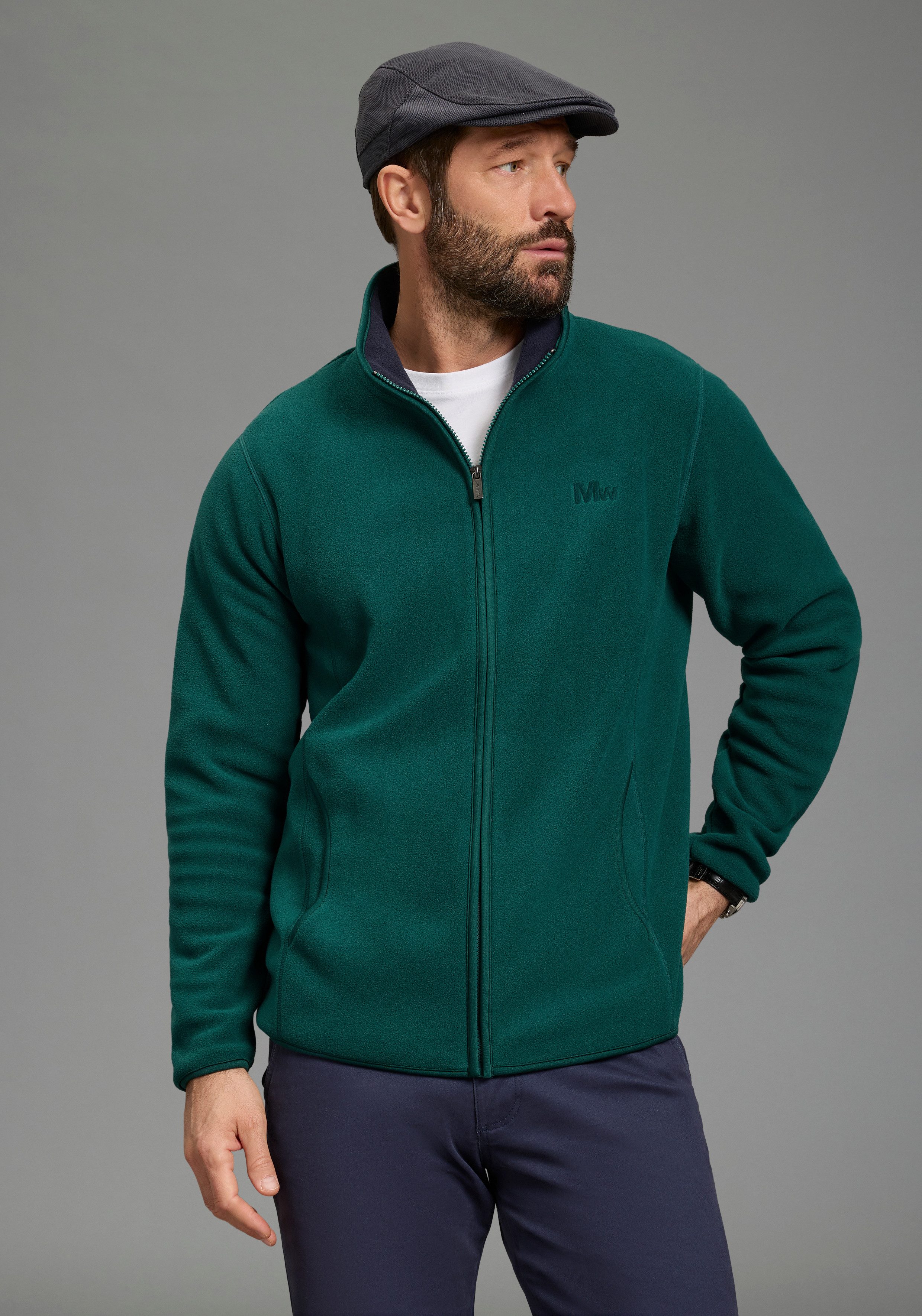 Man's World Fleecejacke für die Übergangszeit, aus Fleece, casual Look, sch günstig online kaufen