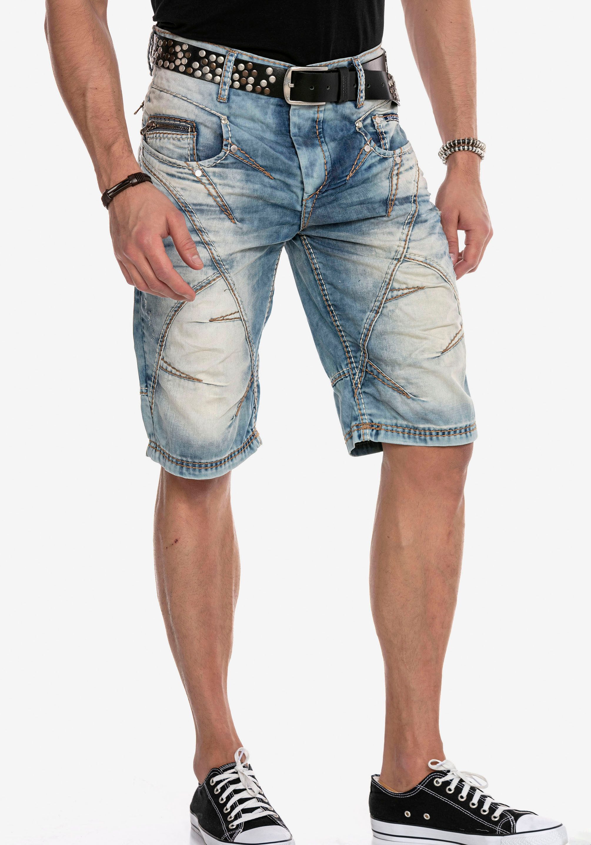 Cipo & Baxx Caprijeans günstig online kaufen