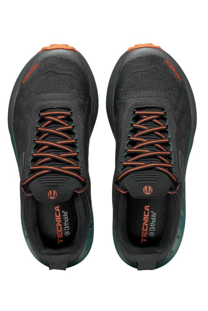 TECNICA Pyrox Xplore MS (für lange Strecken) 2025 schwarz/orange Herren Laufschuh