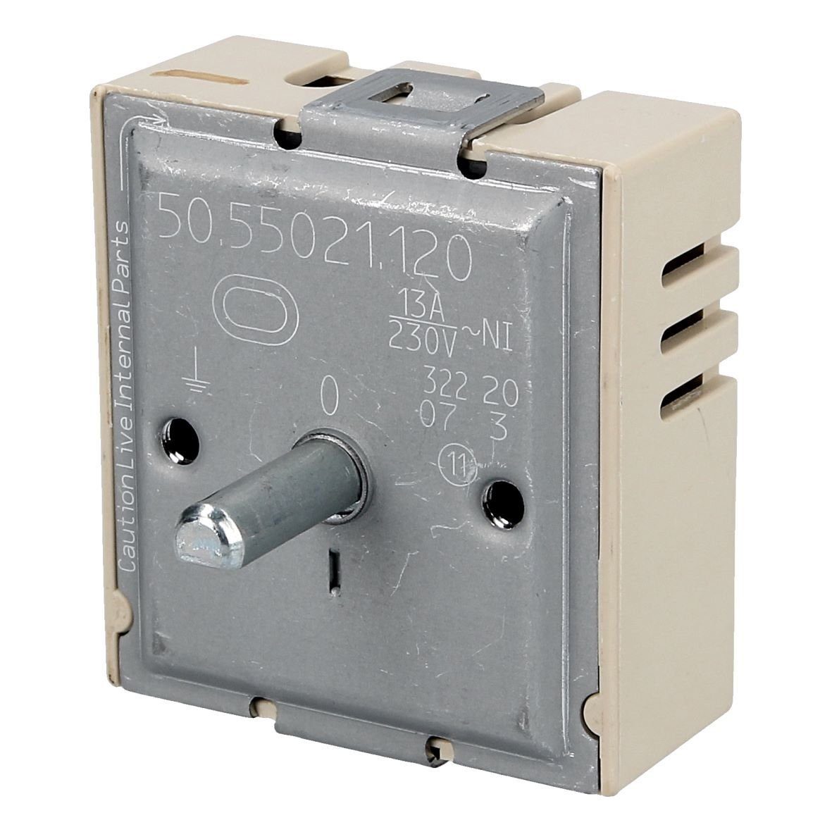 easyPART Montagezubehör Backofen wie EGO 50.55021.120 Energieregler 2kreis EGO, Für Backofen / Herd