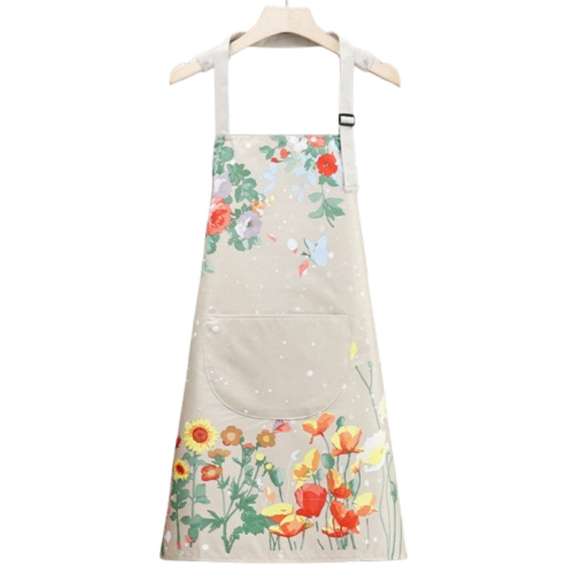 Agger Kochschürze Florale Schürzen zum Kochen Backen Gartenar