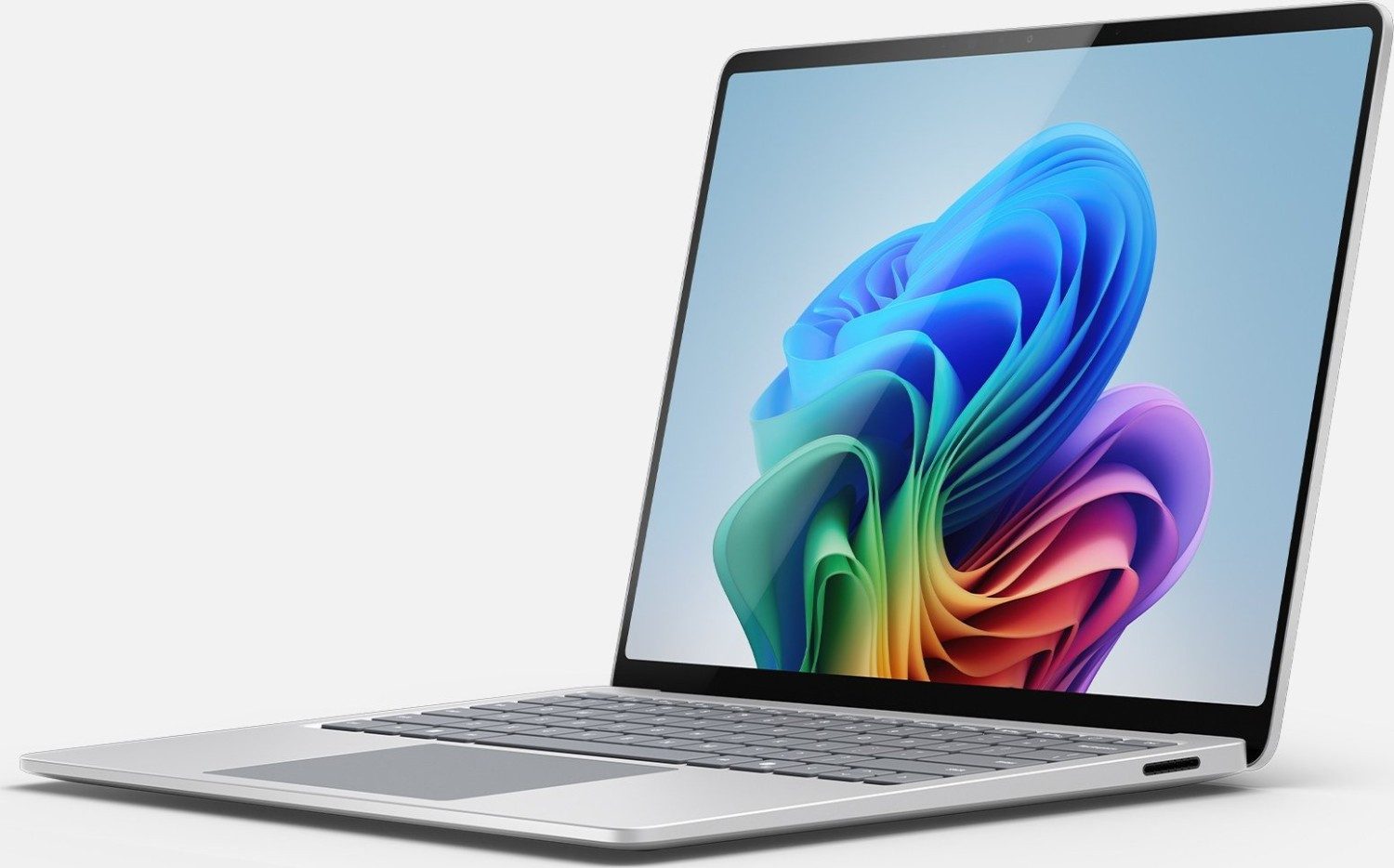 Microsoft Microsoft Surface Laptop 7 15", Platinum, Snapdragon X Elite Notebook (Qualcomm Snapdragon X Elite X1E-80-100, 16 GB, 256 GB SSD, Farbsensor, Dockinganschluss)