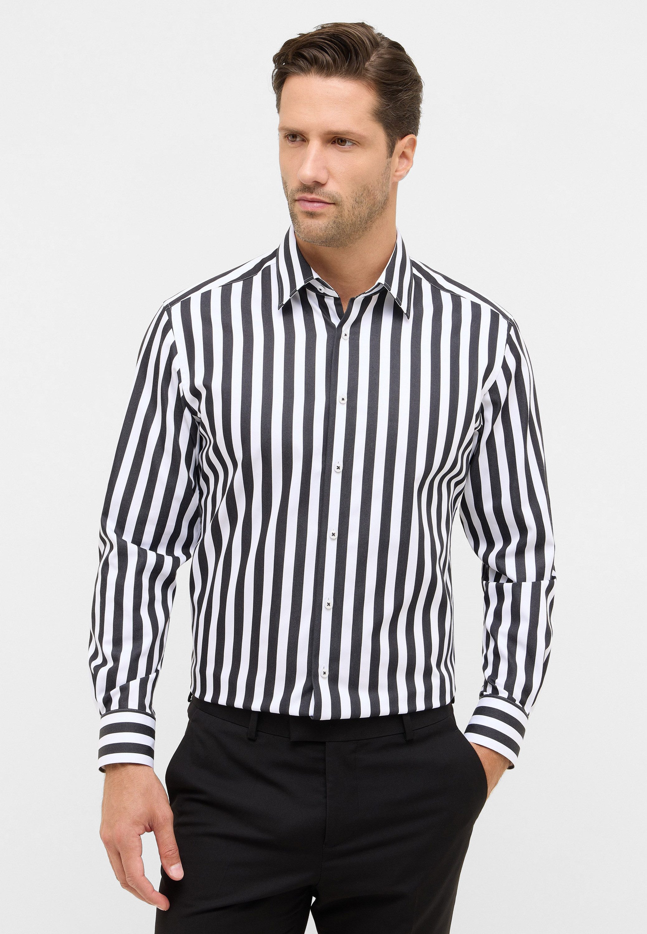 Eterna Langarmhemd MODERN FIT NON IRON (bügelfrei) günstig online kaufen