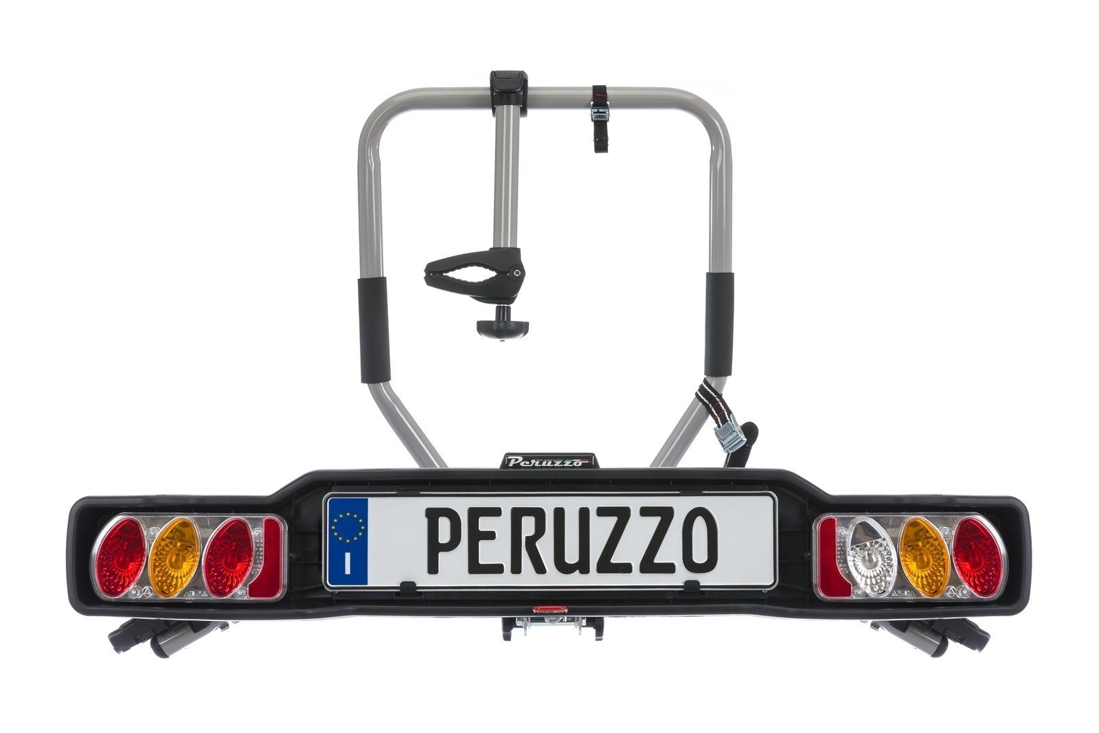 Peruzzo Kupplungsfahrradträger PERUZZO Fahrradträger SIENA Stahl/Silber für 2 | Fahrradträger